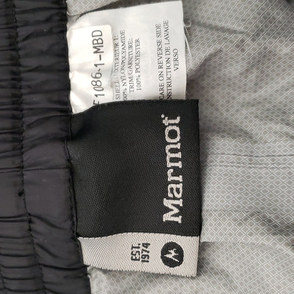 Marmot rain snow windbreaker nylon pants size large. - Picture 7 of 8